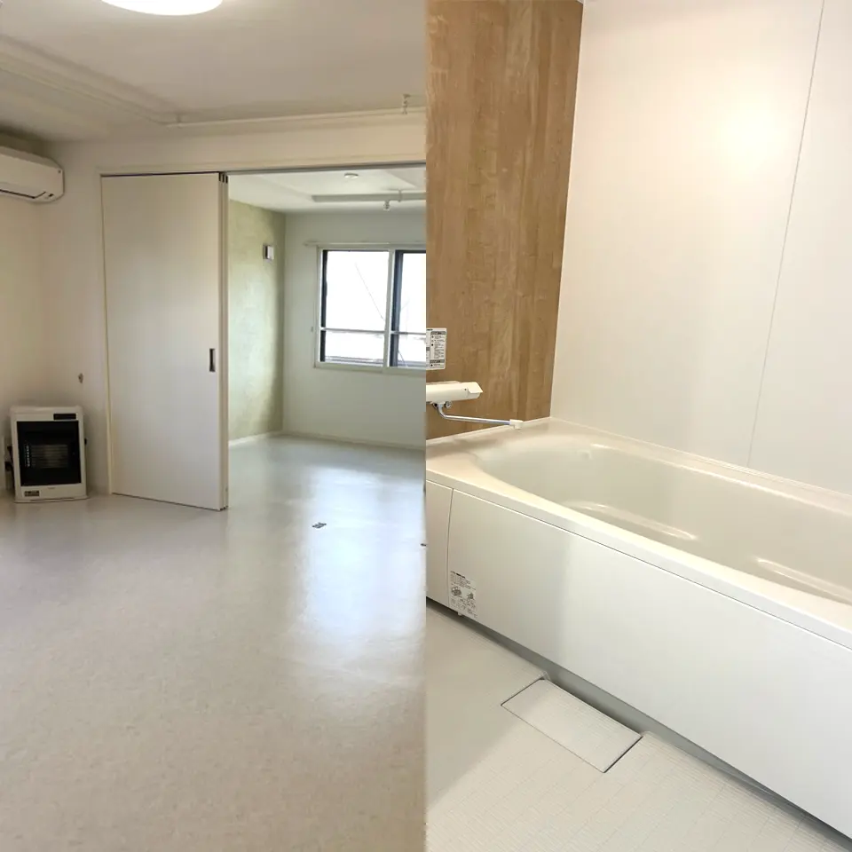 夫婦で住める居室も配備。